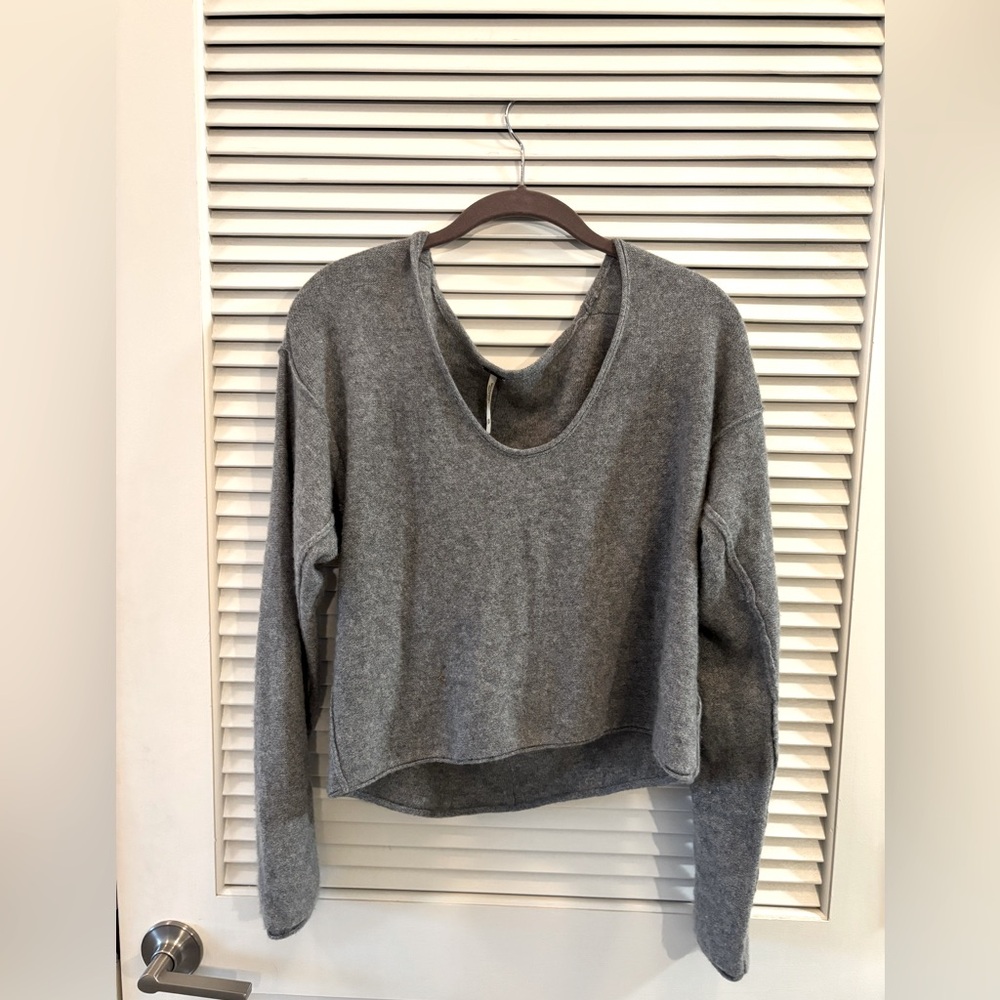 Free People Grey Sweater
